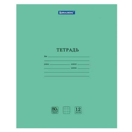 Тетрадь BRAUBERG "EXTRA" 12 л., клетка, плотная бумага 80 г/м2, обложка картон, 105706 Тетрадь BRAUBERG "EXTRA" 12 л., клетка, плотная бумага 80 г/м2, обложка картон, 105706