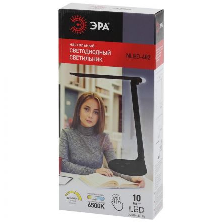 Светильник Эра NLED-482-10W-BK, черный Светильник Эра NLED-482-10W-BK, черный