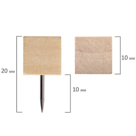 Силовые кнопки-гвоздики BRAUBERG WOOD, деревянные (кубики), 50 штук, 10 мм, 272762 Силовые кнопки-гвоздики BRAUBERG WOOD, деревянные (кубики), 50 штук, 10 мм, 272762