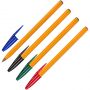 Набор шариковых ручек одноразовых BIC Orange 4 цвета (толщина линии 0.35 мм)