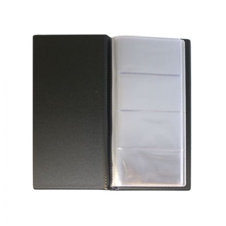 Визитница настольная Attache пластиковая на 96 визиток черная Визитница настольная Attache пластиковая на 96 визиток черная