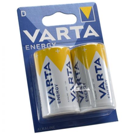 Батарейка Varta ENERGY LR20 D 2шт/бл Alkaline 1.5V (4120) (4120229412) Батарейка Varta ENERGY LR20 D 2шт/бл Alkaline 1.5V (4120) (4120229412)
