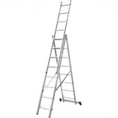 Лестница ал. трёхсекционная Новая Высота NV 1230, 3х8 перекл 1230308 Лестница ал. трёхсекционная Новая Высота NV 1230, 3х8 перекл 1230308