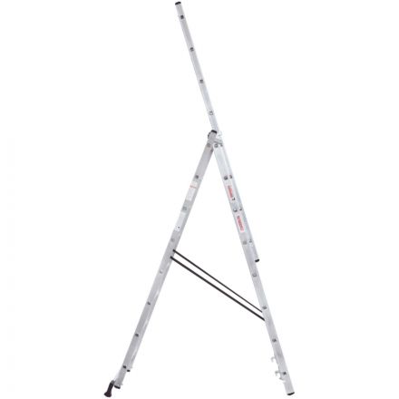 Лестница ал. трёхсекционная Новая Высота NV 1230, 3х8 перекл 1230308 Лестница ал. трёхсекционная Новая Высота NV 1230, 3х8 перекл 1230308