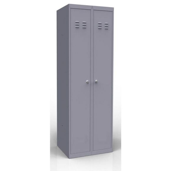 Шкаф для одежды металлический ШРХ-22 L600 (2 отделения, 1850х500х600 мм)