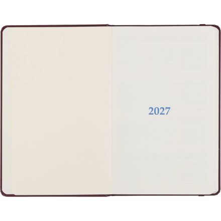 Ежедневник датированный 2027 Attache ЭССЕ А5 168л 138x213,с рез,балакр,борд