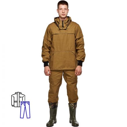 Костюм летний противоэнцефалитный КБР тк.Палатка хаки 48-50/170-176 Костюм летний противоэнцефалитный КБР тк.Палатка хаки 48-50/170-176