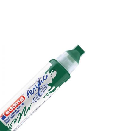 Маркер акриловый двусторонний 3D Edding 5400/904. Цвет Зеленый мох Маркер акриловый двусторонний 3D Edding 5400/904. Цвет Зеленый мох