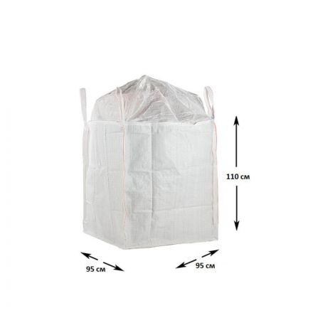 Биг Бэг 4-х стропный, 95x95x110 см., верх-юбка, дно глухое Биг Бэг 4-х стропный, 95x95x110 см., верх-юбка, дно глухое