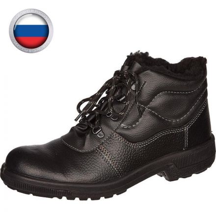 Ботинки утепленные Профи натуральная кожа черные размер 43 Ботинки утепленные Профи натуральная кожа черные размер 43