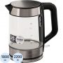 Чайник SCARLETT SC-EK27G101, 2200Вт, электрический 1.8л, стекло, сталь Чайник SCARLETT SC-EK27G101, 2200Вт, электрический 1.8л, стекло, сталь
