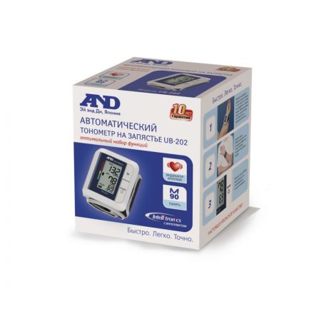 Тонометр AND UB-202 на запястье Тонометр AND UB-202 на запястье