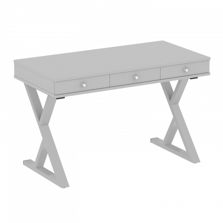 Home Office Стол письменный VR.SP-1-118.M Серый/Серый металл 1180*600*750 Home Office Стол письменный VR.SP-1-118.M Серый/Серый металл 1180*600*750