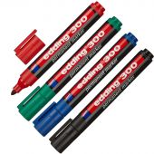 Набор маркеров перманентных Edding E-300 (толщина линии 1.5-3 мм, 4 штуки в упаковке) Набор маркеров перманентных Edding E-300 (толщина линии 1.5-3 мм, 4 штуки в упаковке)