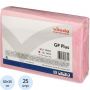 Салфетки хозяйственные Vileda Professional ДжиПи Плюс вискоза/ПЭС 50x35 см красные 25 штук в упаковке (арт. производителя 100843)