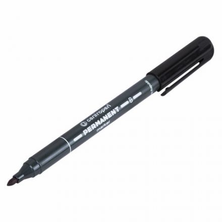 Маркер перманентный CENTROPEN 2836, ЧЕРНЫЙ, круглый наконечник, 2 мм, 6 2836 0012 Маркер перманентный CENTROPEN 2836, ЧЕРНЫЙ, круглый наконечник, 2 мм, 6 2836 0012
