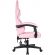 Кресло VB_Echair Easy Game-907 LT PU экокожа розовый/белый, пластик