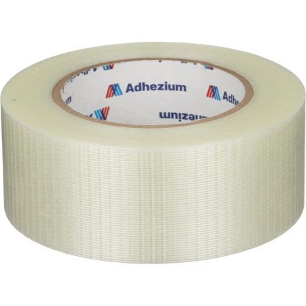 Клейкая лента армированная Adhezium SR 1140, 50ммx50м,  прозрачная