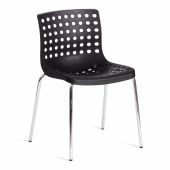 Стул Tetchair SKALBERG (mod. C-084-A) металл/пластик, 46 х 56 х 79 см, Black (черный) / Chrome (хром) Стул Tetchair SKALBERG (mod. C-084-A) металл/пластик, 46 х 56 х 79 см, Black (черный) / Chrome (хром)