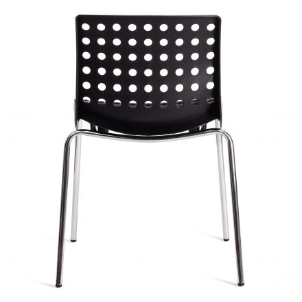 Стул Tetchair SKALBERG (mod. C-084-A) металл/пластик, 46 х 56 х 79 см, Black (черный) / Chrome (хром) Стул Tetchair SKALBERG (mod. C-084-A) металл/пластик, 46 х 56 х 79 см, Black (черный) / Chrome (хром)