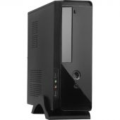 Корпус Desktop ExeGate MI-209-M300 mini-ITX/mATX, 300Вт,черный(EX268698RUS)