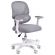Кресло детское с подставкой для ног BRABIX KIDS "MG-220", сетка/ткань TW, серое, 533315