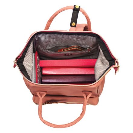 Рюкзак BRAUBERG CELEBRITY универсальный, экокожа, длинные ручки, коралловый, 34х23х15 см, 227078 Рюкзак BRAUBERG CELEBRITY универсальный, экокожа, длинные ручки, коралловый, 34х23х15 см, 227078