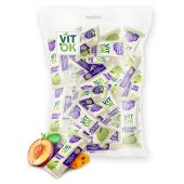 Конфеты VITOK "Фруктовая пастила" яблоко, слива, неглазированные, 500 г, пакет, 2818 Конфеты VITOK "Фруктовая пастила" яблоко, слива, неглазированные, 500 г, пакет, 2818