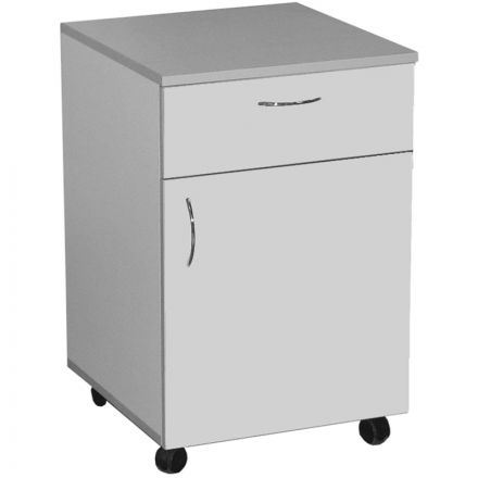 Тумба MEG_медицинская выдвижной ящик и дверца ЛДСП ТМ (код МД-106.00) белый Тумба MEG_медицинская выдвижной ящик и дверца ЛДСП ТМ (код МД-106.00) белый