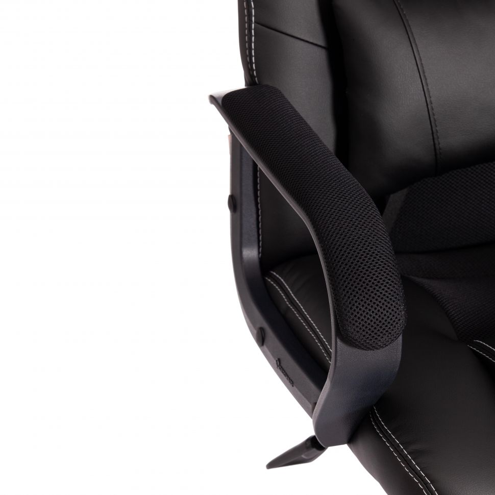 Кресло driver флок ткань черный серый 35 tw 12