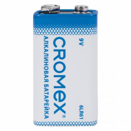 Батарейки алкалиновые КОМПЛЕКТ 4 шт., CROMEX (КРОМЕКС) Alkaline, Крона 9V (6LR61, 6LF22, 1604A), короб, 456453 Батарейки алкалиновые КОМПЛЕКТ 4 шт., CROMEX (КРОМЕКС) Alkaline, Крона 9V (6LR61, 6LF22, 1604A), короб, 456453