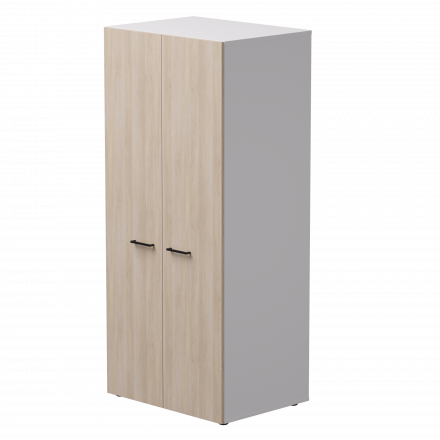 Гардероб глубокий Everprof EVO 800х602x1835 Белый/Дуб Соната