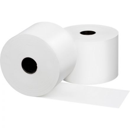 Чековая лента из термобумаги Promega jet 80 мм (диаметр 80 мм, намотка 70 м, втулка 26 мм, 8 штук в упаковке) Чековая лента из термобумаги Promega jet 80 мм (диаметр 80 мм, намотка 70 м, втулка 26 мм, 8 штук в упаковке)