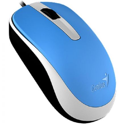 Мышь компьютерная Genius DX-120,USB, оптическая, 1000 DPI 1.5m, голубой Мышь компьютерная Genius DX-120,USB, оптическая, 1000 DPI 1.5m, голубой