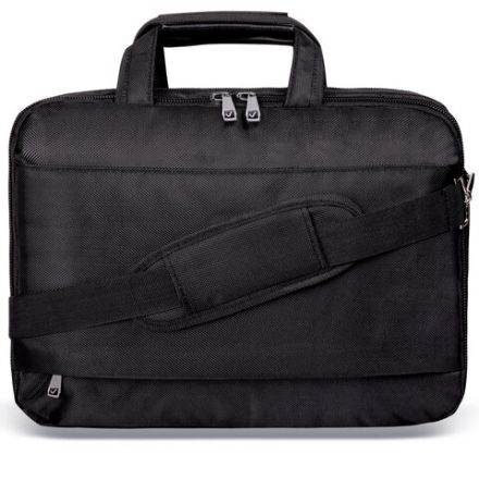 Сумка портфель BRAUBERG DANDY с отделением для ноутбука 15-16", 2 отделения, "Combi", черная, 32х41х10 см, 240397