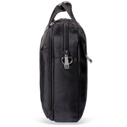 Сумка портфель BRAUBERG DANDY с отделением для ноутбука 15-16", 2 отделения, "Combi", черная, 32х41х10 см, 240397