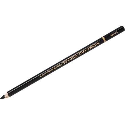 Угольный карандаш Koh-I-Noor "Gioconda Extra 8811" H, черный, заточен Угольный карандаш Koh-I-Noor "Gioconda Extra 8811" H, черный, заточен