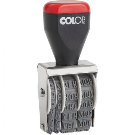 Датер ручной Colop 04000 (месяц обозначается буквами, 4 мм) Датер ручной Colop 04000 (месяц обозначается буквами, 4 мм)