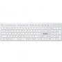Клавиатура A4Tech Fstyler FX50 белый USB slim Multimedia (FX50 WHITE)