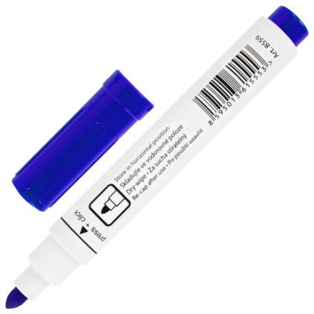 Маркер стираемый для белой доски СИНИЙ, CENTROPEN "Dry-Wipe", 2,5 мм, 8559, 5 8559 0117 Маркер стираемый для белой доски СИНИЙ, CENTROPEN "Dry-Wipe", 2,5 мм, 8559, 5 8559 0117