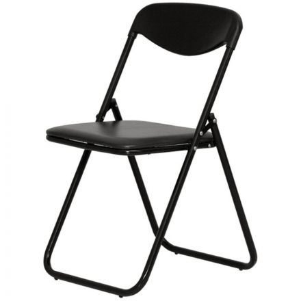 Стул 0MX_UA_JACK BLACK каркас черный, к/з черный V-4