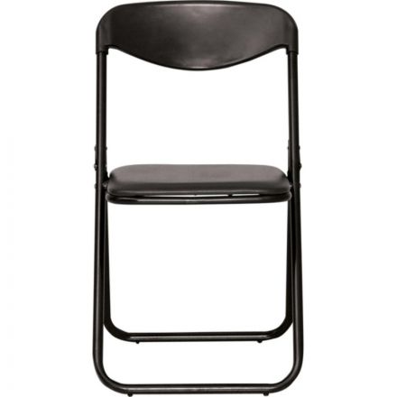 Стул 0MX_UA_JACK BLACK каркас черный, к/з черный V-4