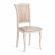 Стул Tetchair Opera ( OP-SC ), дерево гевея, 45х53х97см, ivory white (слоновая кость 2-5), ткань бежевая, рисунок золотистый (180-9