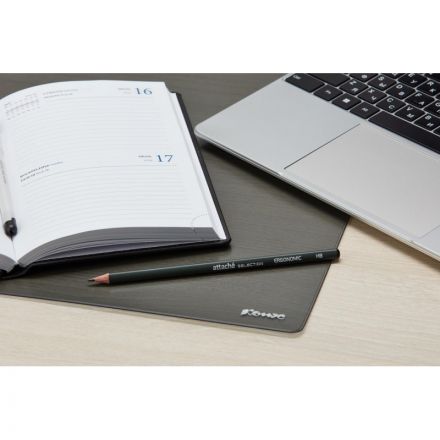 Коврик на стол Комус 47,5х66см прозрачный серый Россия 2808-506 Коврик на стол Комус 47,5х66см прозрачный серый Россия 2808-506