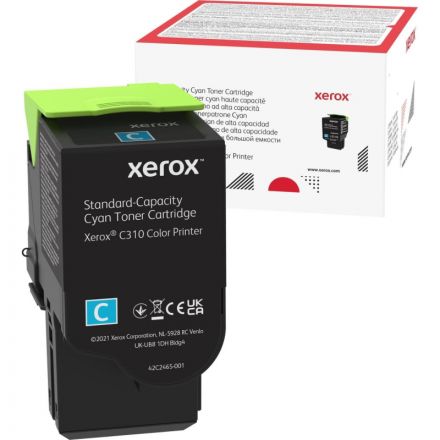 Тонер-картридж XEROX C310/315 голубой 2K (006R04361)