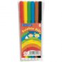 Фломастеры Centropen "Rainbow Kids", 06цв., трехгранные, смываемые, ПВХ Фломастеры Centropen "Rainbow Kids", 06цв., трехгранные, смываемые, ПВХ