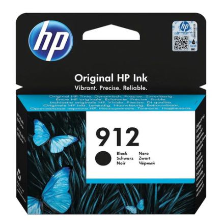 Картридж струйный HP (3YL80AE) для HP OfficeJet Pro 8023, №912 черный, ресурс 300 страниц, оригинальный Картридж струйный HP (3YL80AE) для HP OfficeJet Pro 8023, №912 черный, ресурс 300 страниц, оригинальный