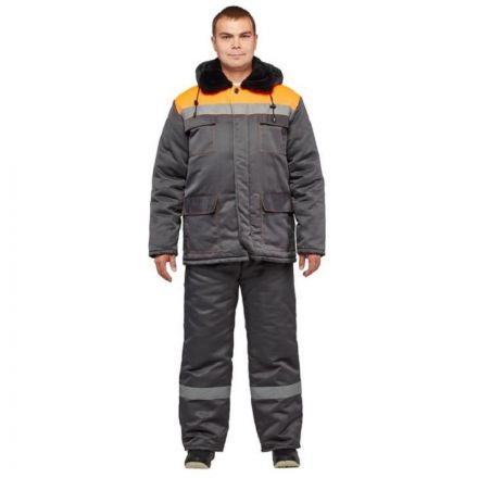 Костюм рабочий зимний муж з35-КПК сер/оранж ( 56-58) 182-188 (Арсенал-СП) Костюм рабочий зимний муж з35-КПК сер/оранж ( 56-58) 182-188 (Арсенал-СП)