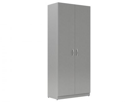 Шкаф с глухими дверьми SR-5W.1 Серый 770х375х1815 SIMPLE Шкаф с глухими дверьми SR-5W.1 Серый 770х375х1815 SIMPLE