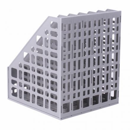 Лоток вертикальный для бумаг BRAUBERG "MAXI Plus", 240 мм, 6 отделений, сетчатый, сборный, серый, 237016 Лоток вертикальный для бумаг BRAUBERG "MAXI Plus", 240 мм, 6 отделений, сетчатый, сборный, серый, 237016